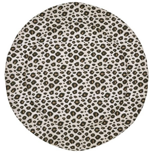 Tapis de parc Leopard sable - ⌀95cm MEYCO BABY