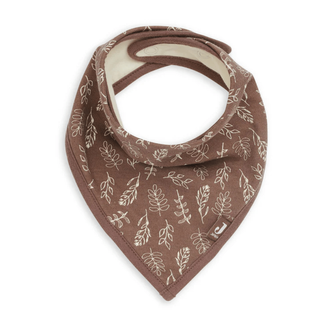 Bavoir Bandana Meadow - Chestnut - Petit coeur salé