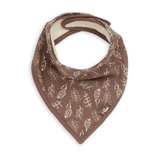 Bavoir Bandana Meadow - Chestnut - Petit coeur salé