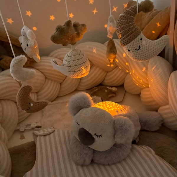 Veilleuse projection d'étoiles koala NATTOU