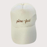 Casquette brodée Père-fect marron GMLB