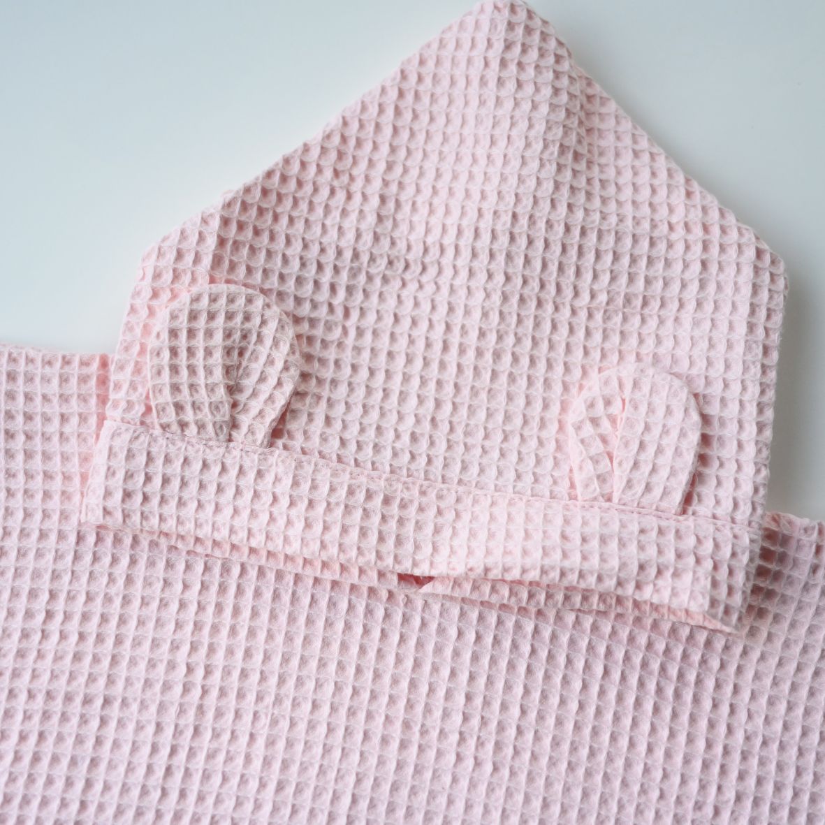 Poncho de bain rose poudré GMLB
