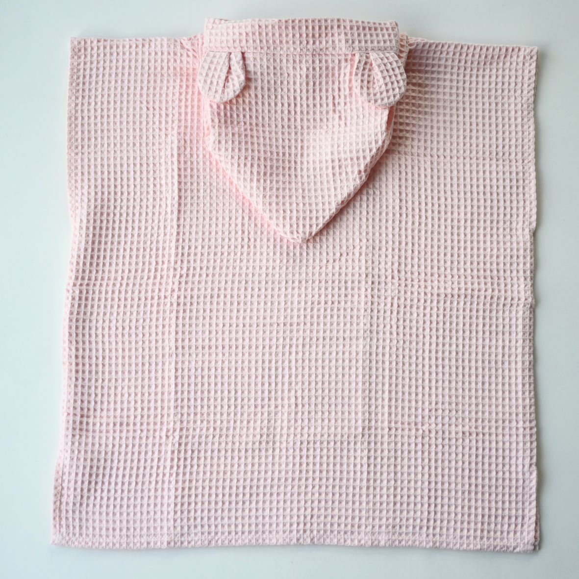 Poncho de bain rose poudré GMLB