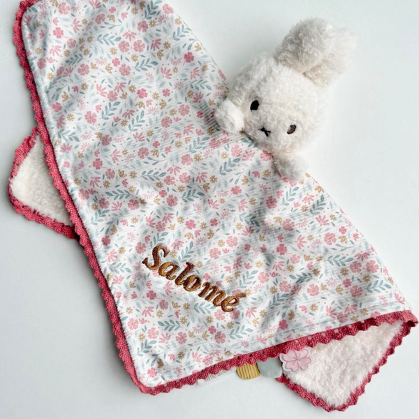 Doudou carré Miffy - Lucky Blossom LITTLE DUTCH