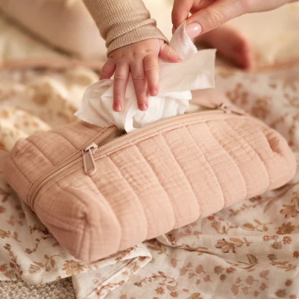 Housse pour lingettes - Wild Rose JOLLEIN