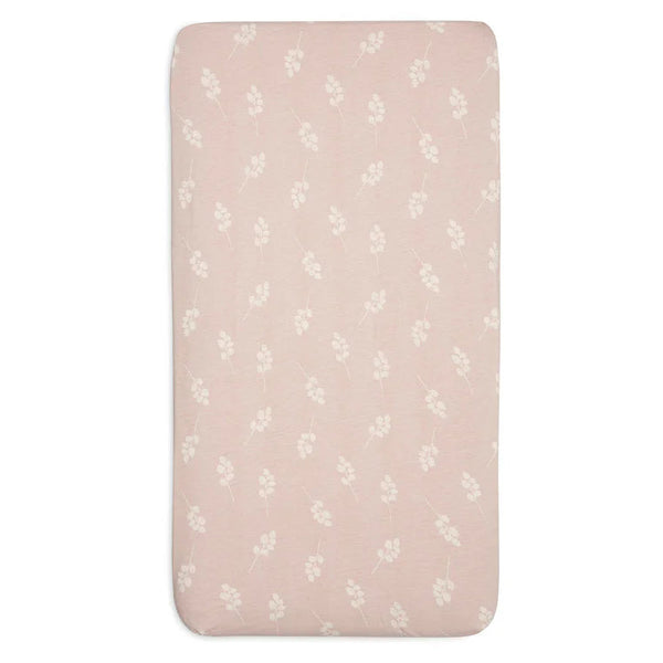Drap-housse Jersey 60x120cm Twig - Wild Rose JOLLEIN