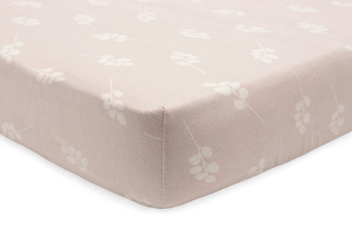 Drap-housse Jersey 60x120cm Twig - Wild Rose JOLLEIN