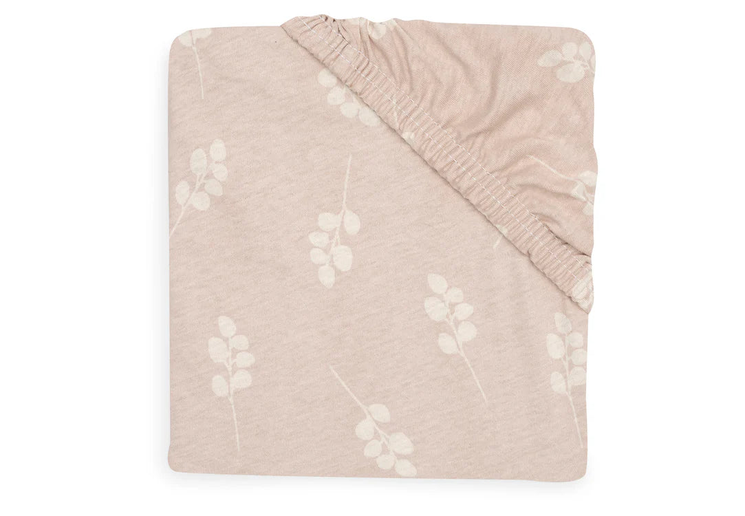 Drap-housse Jersey 60x120cm Twig - Wild Rose JOLLEIN