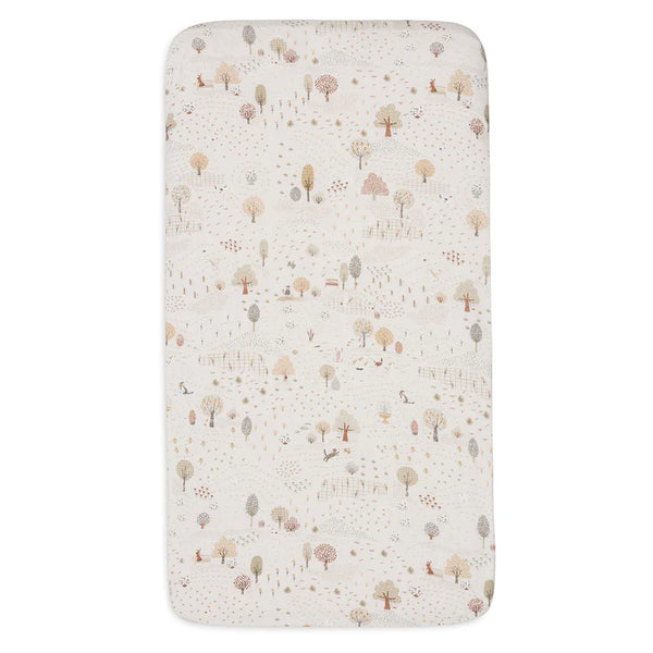 Drap-housse Jersey 60x120cm – Tiny Park 🐻🎈