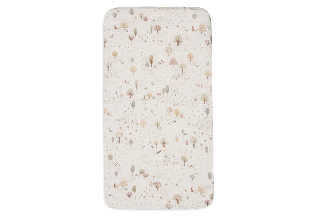 Drap-housse Jersey 60x120cm – Tiny Park 🐻🎈