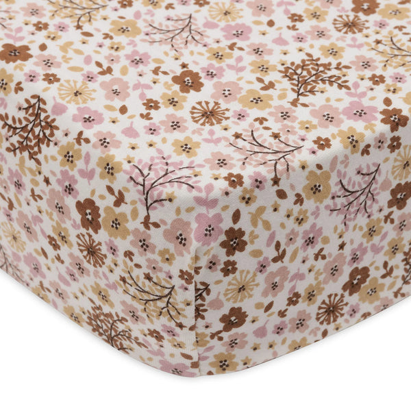 Drap-housse Jersey 60x120cm – Flower Fairies 🌸🧚‍♀️