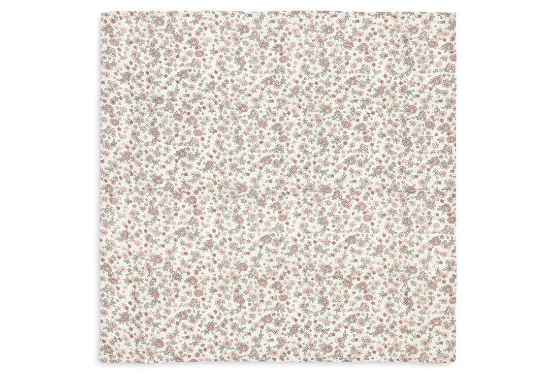 LANGE gaze de Coton RETRO FLOWER 70 X 70 CM JOLLEIN