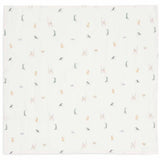 LOT DE 3 Langes Gaze de Coton Small 70x70cm - Jungle Jambo - Petit coeur salé