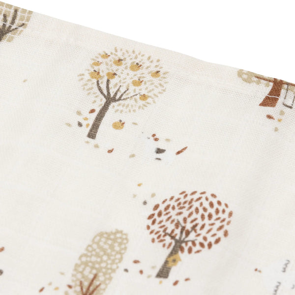 Lange Gaze de Coton Small 70x70cm - Tiny Park - 3 Unités