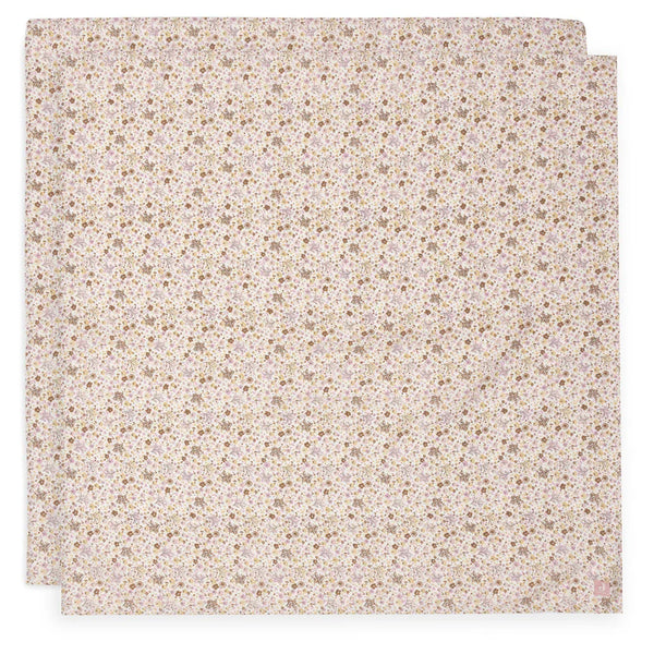 Lange Gaze de Coton Large 115x115cm - Flower Fairies - 2 Unités