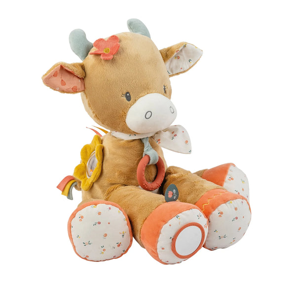 Peluche d'Activité Vache Mila