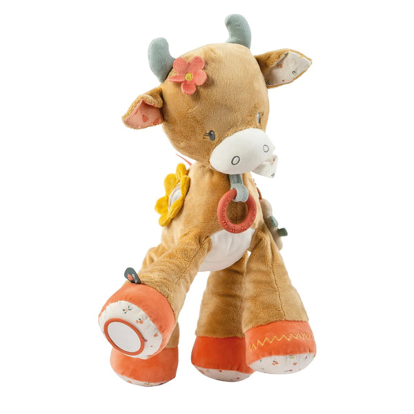 Peluche d'Activité Vache Mila