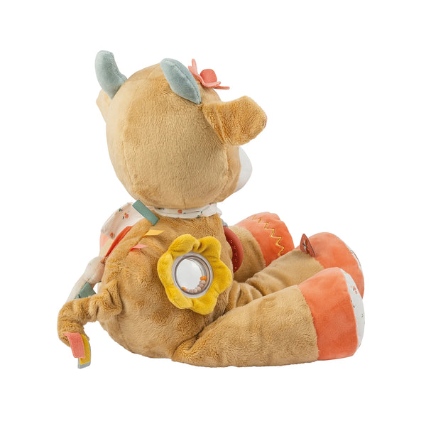Peluche d'Activité Vache Mila