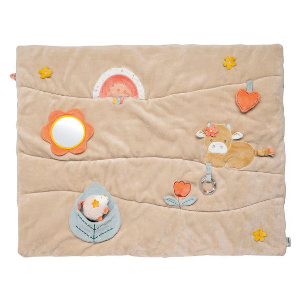 Tapis de Jeu Rectangulaire Mila, Lana et Zoe - Petit coeur salé