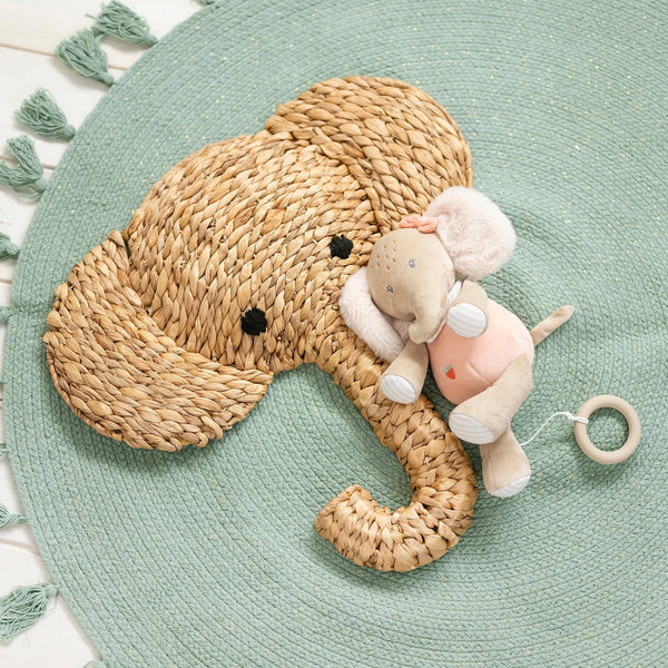 Peluche Musicale L'éléphant FLO, ERNEST & OLI