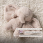 FANFAN Peluche éléphant longs poils sable NATTOU