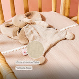 FANFAN Mini doudou éléphant sable NATTOU
