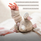 FANFAN Doudou câlin biche 27x27cm NATTOU