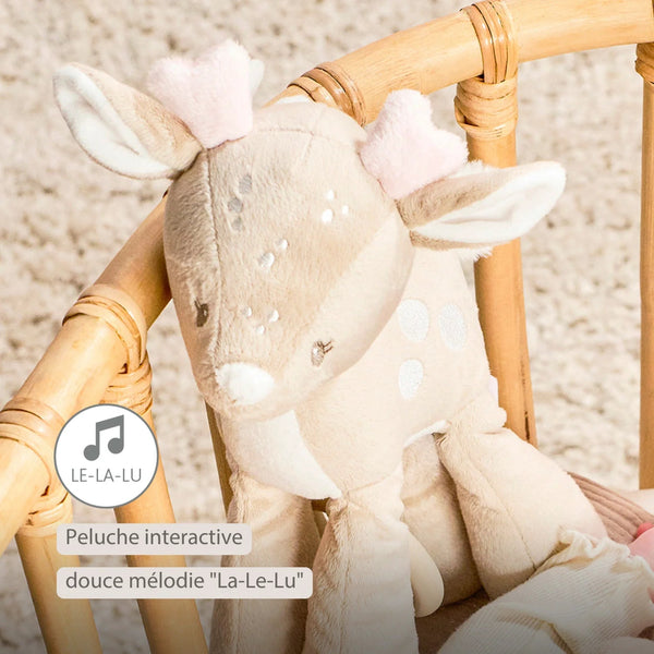 FANFAN Peluche musicale biche NATTOU