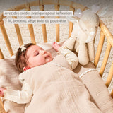 FANFAN Peluche musicale biche NATTOU