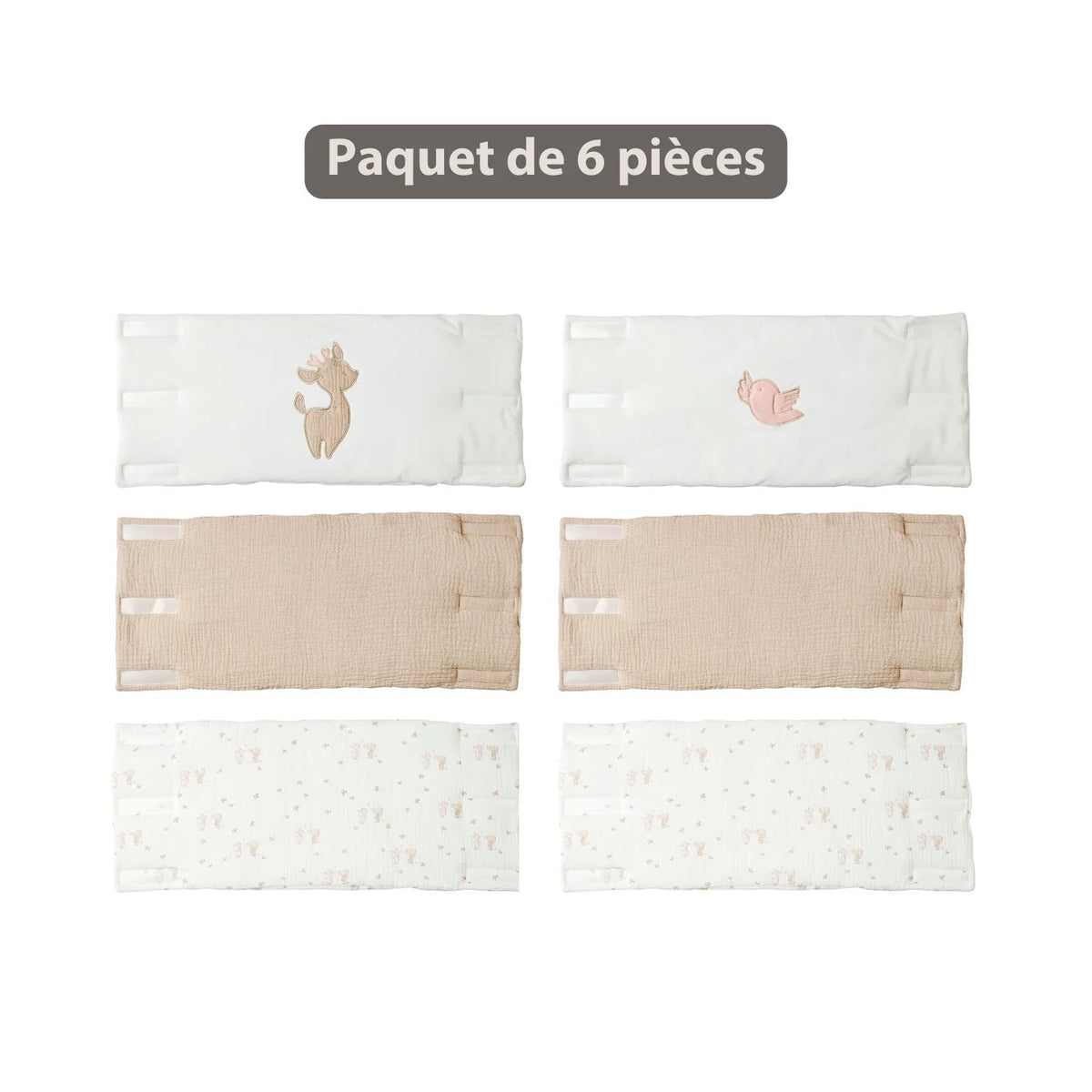 FANFAN Protège barreaux set de 6 pièces NATTOU