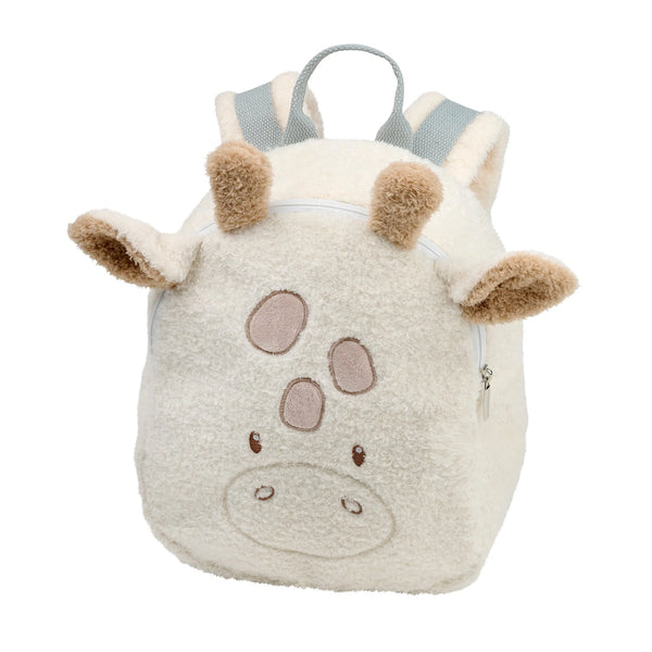 Sac à dos Girafe TEDDY - TEDDY - 33 cm - Teddy écru