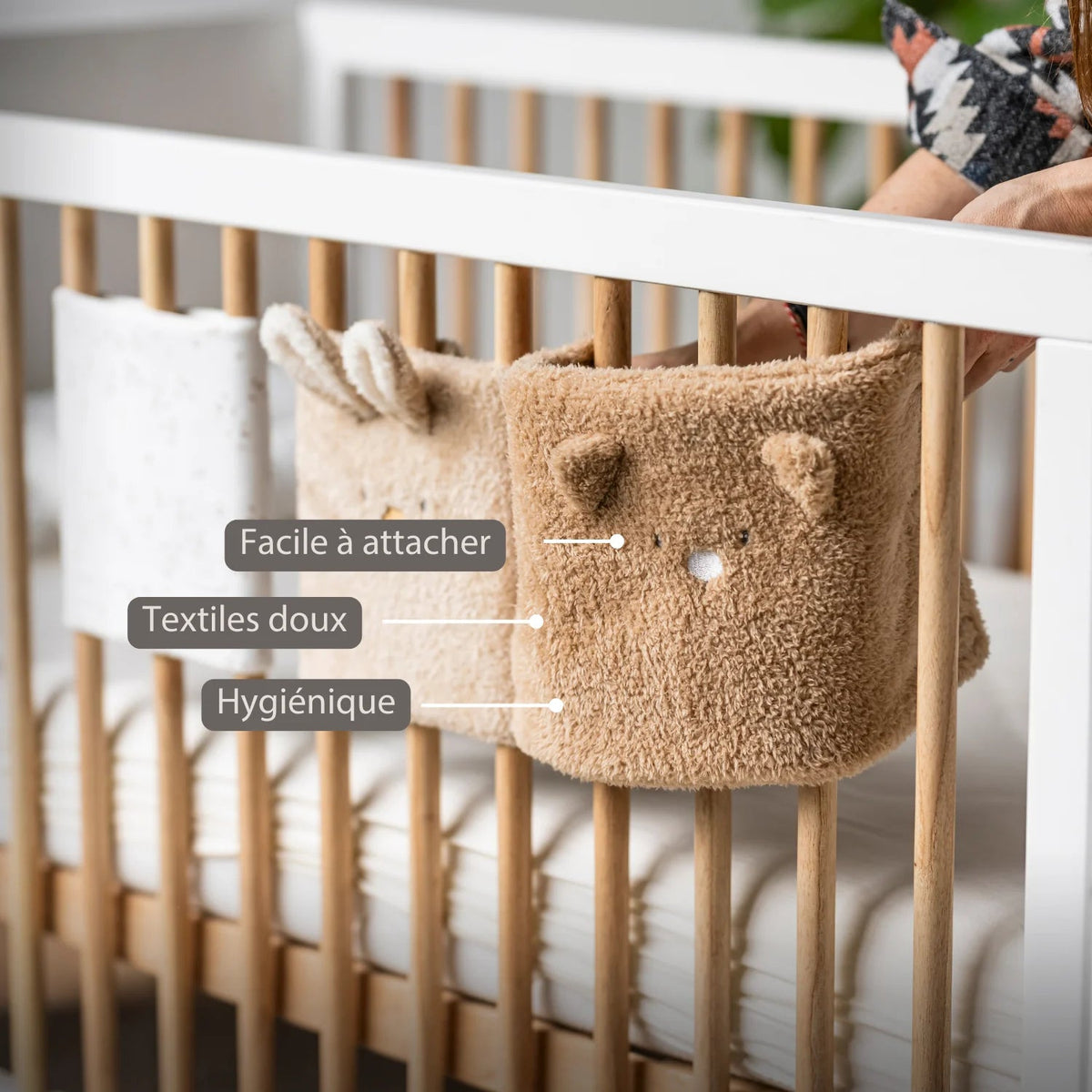 TEDDY Protège barreaux set de 6 pièces NATTOU