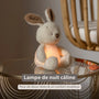 veilleuse peluche lapin Teddy beige 🐰