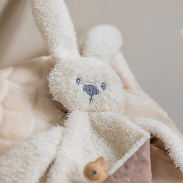 LAPIDOU doudou triangle teddy vanille