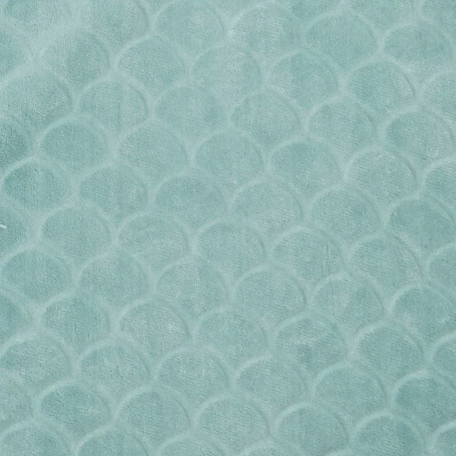 Couverture Bébé Lapidou Wavy vert cuivre