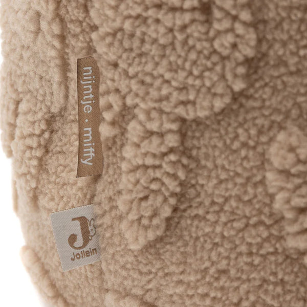 Panier de Rangement Miffy Jacquard Teddy - Biscuit