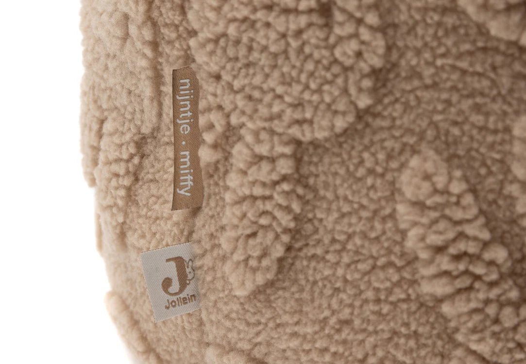 Panier de Rangement Miffy Jacquard Teddy - Biscuit