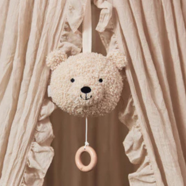 Peluche Musicale Teddy Bear - Naturel JOLLEIN