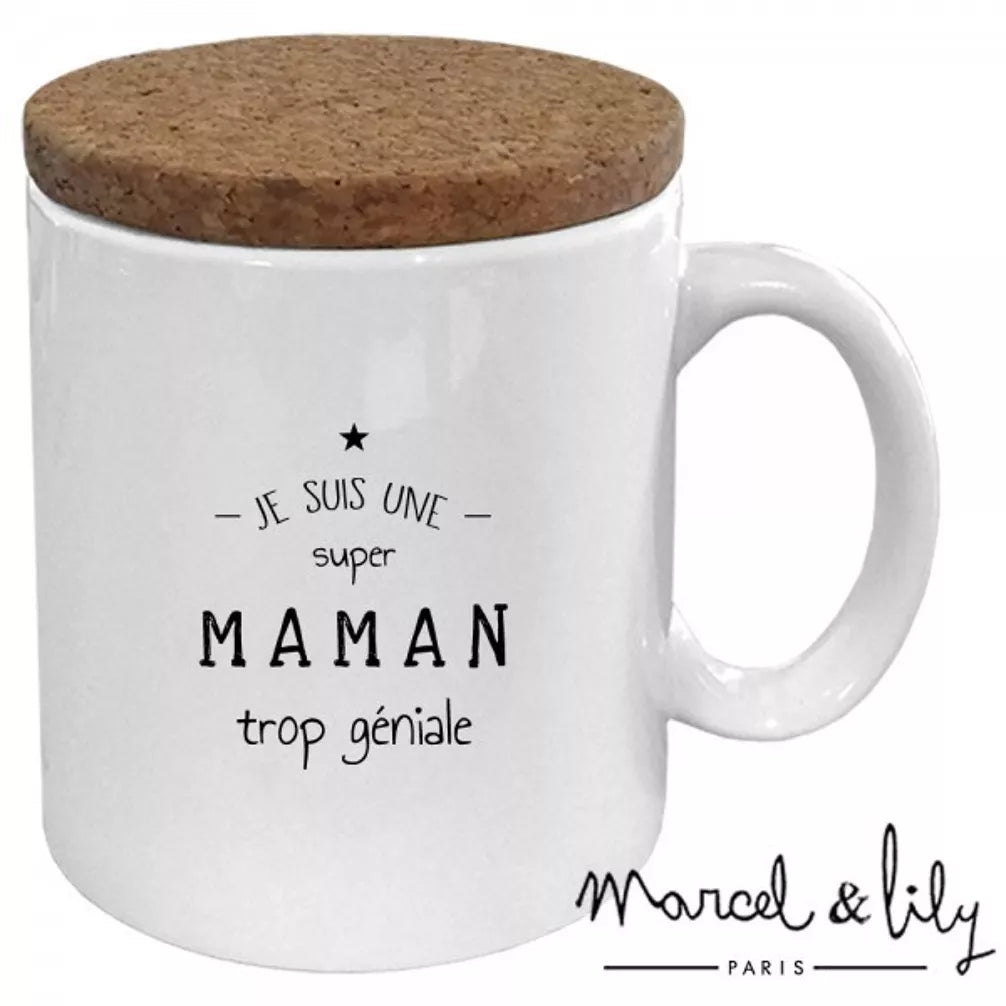 Mug Maman Trop Géniale – Commencez la journée avec style !