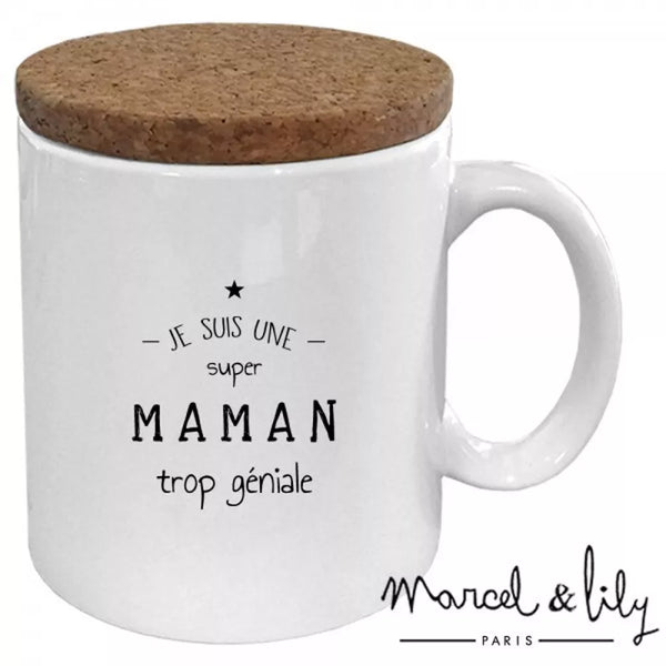 Mug Maman Trop Géniale – Commencez la journée avec style !