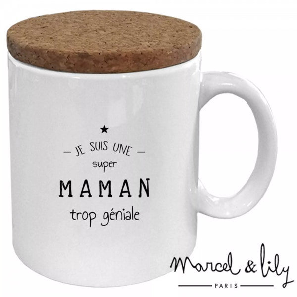 Mug Maman Trop Géniale – Commencez la journée avec style !