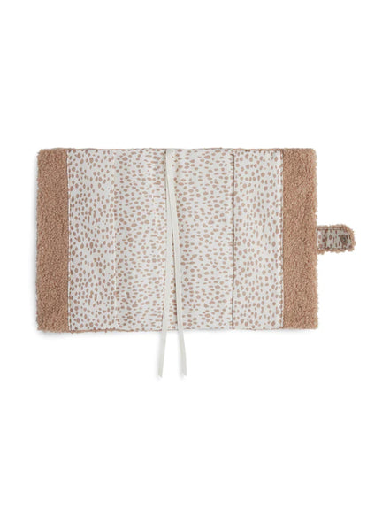 Protège de carnet de santé 23x17cm Boucle - Biscuit