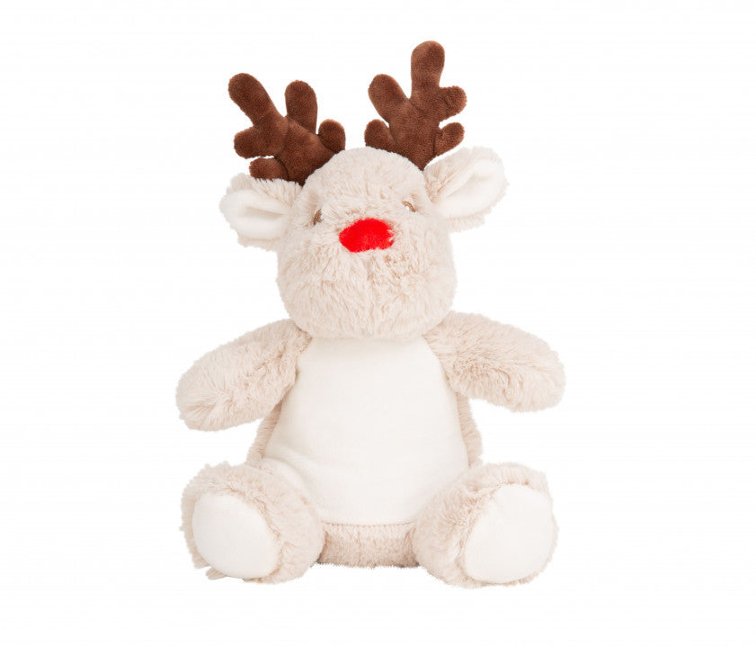 Doudou Renne de noël beige