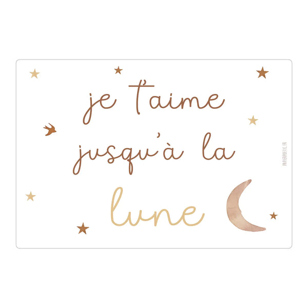 Carte “Je T’aime”