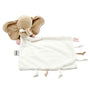 FANFAN Doudou câlin éléphant 27x27cm blanc cassé
