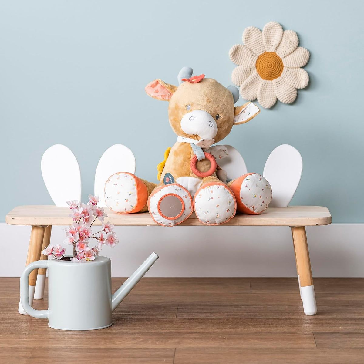 Doudou d'Activité Vache Mila NATTOU