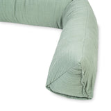 Tour de lit crocodile de Julius Zöllner, 180 cm de douceur certifiée OEKO-TEX®. Idéal pour protéger bébé et décorer la chambre avec tendresse.