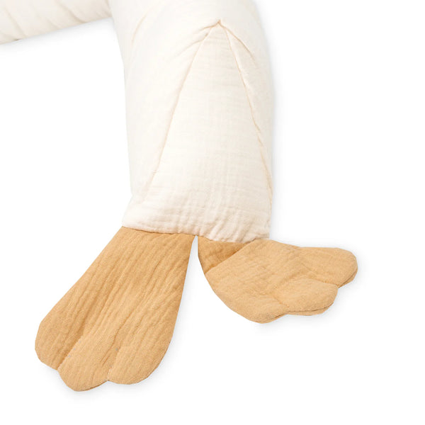 Tour de lit oie de Julius Zöllner, 180 cm de douceur certifiée OEKO-TEX®. Idéal pour protéger bébé et décorer la chambre avec tendresse.