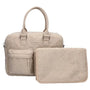 Sac à langer et matelas à langer Hello Little One sherpa beige – BB&Co x Kidzroom
