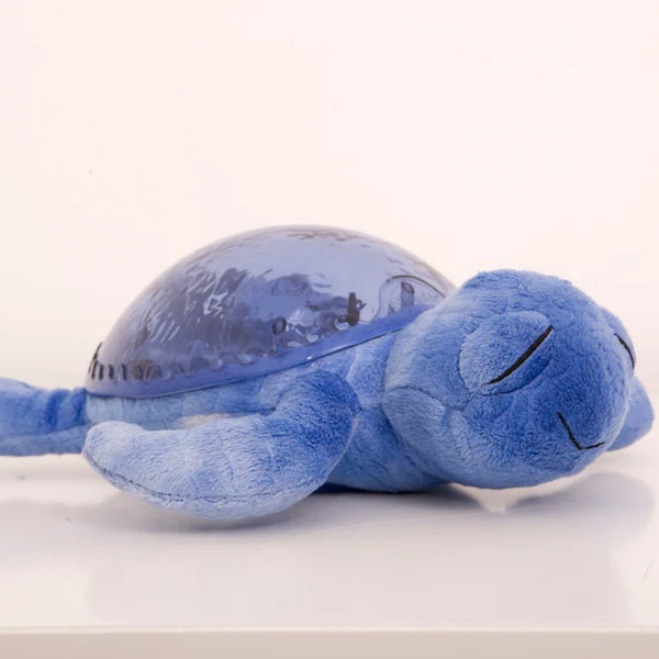 Veilleuse à projecteur Tranquil Turtle - Bleu océan (Rechargeable)
